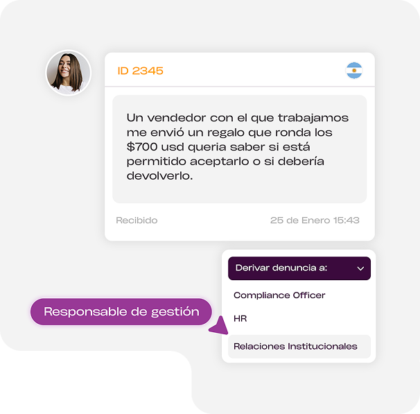 Presentación de negocios